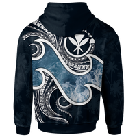 Polynesian Hawaii Hoodie Ocean Style - Polynesian Pride
