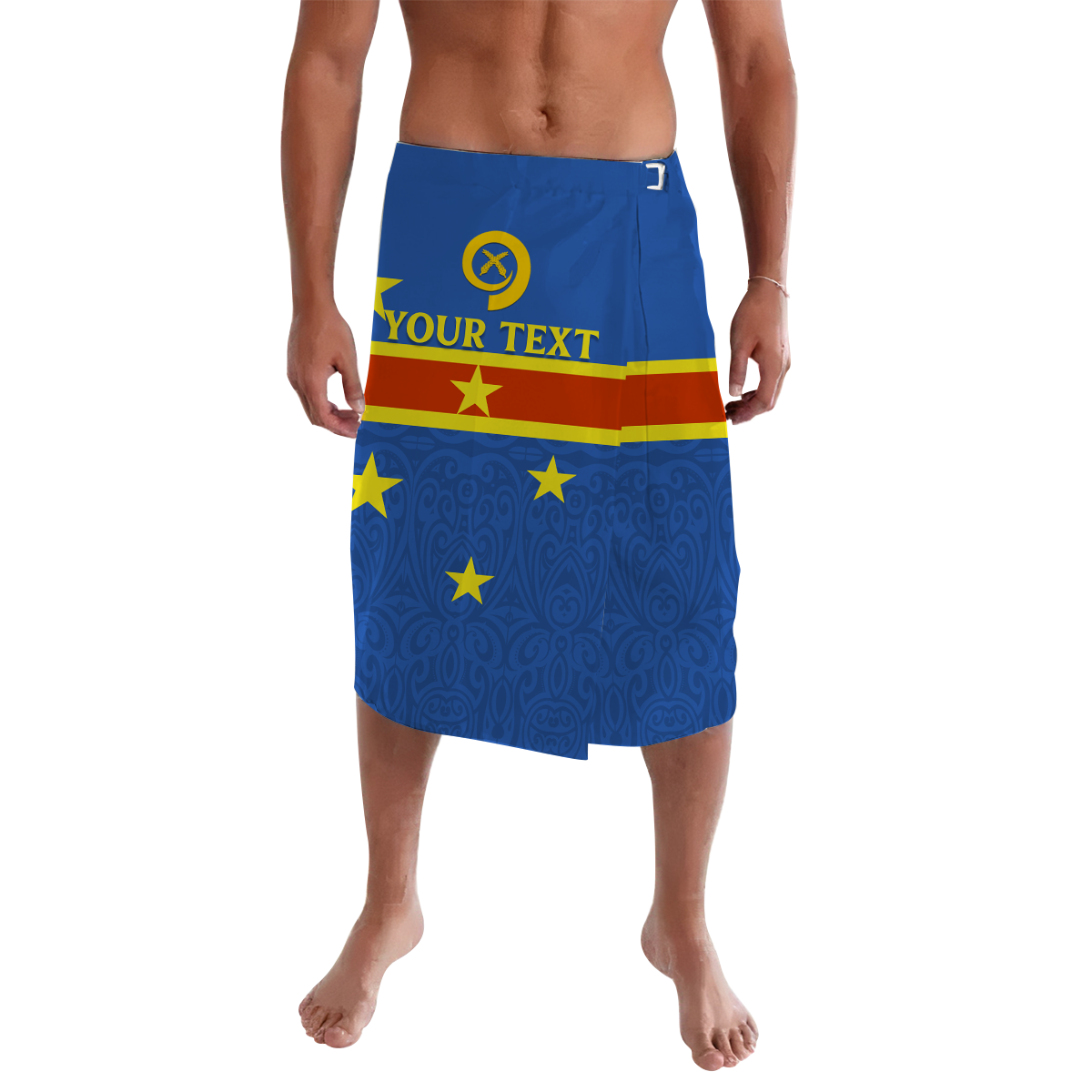 Custom Tafea Vanuatu Province Lavalava Flag Style LT12 Lavalava Black - Polynesian Pride