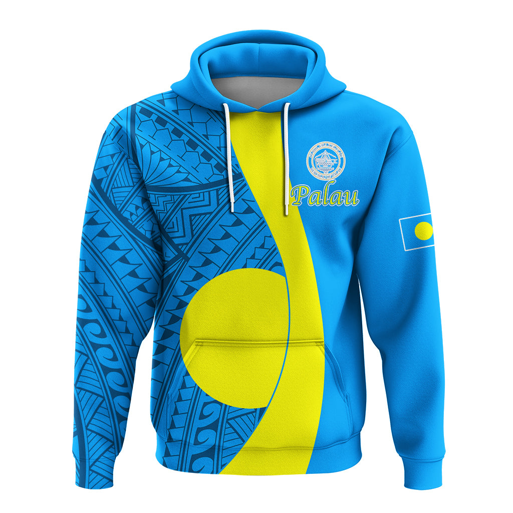 Palau Hoodie Tribal Pattern LT12 - Polynesian Pride