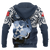 Tonga Polynesian Hoodie (Zip up) Tongan Pride (Blue) - Polynesian Pride