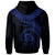 Tuvalu Polynesian Custom Hoodie Tuvalu Waves (Blue) - Polynesian Pride