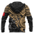 Tonga Polynesian Hoodie (Zip up) Golden Turtle - Polynesian Pride
