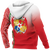 Tonga Zip up Hoodie Ocean Waves - Polynesian Pride