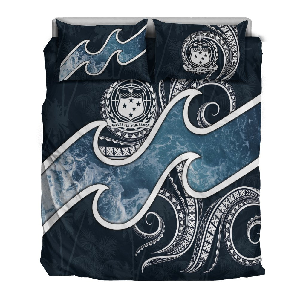 Samoa Polynesian Bedding Set - Ocean Style - Polynesian Pride