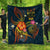 Fiji Polynesian Premium Quilt - Legend of Fiji (Blue) - Polynesian Pride