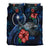 Chuuk Micronesia Bedding Set - Blue Turtle Hibiscus - Polynesian Pride