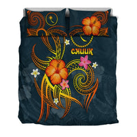 Chuuk Polynesian Bedding Set - Legend of Chuuk (Blue) - Polynesian Pride