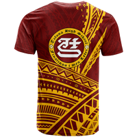 Custom Tafuna High School American Samoa Pride T Shirt LT12 - Polynesian Pride
