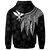 Polynesian Hawaii Kanaka Maoli Custom Hoodie Polynesian Wings (White) - Polynesian Pride