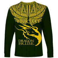 (Custom Personalised) Hawaii Honokaa High & Intermediate School Long Sleeve Shirt - LT12 - Polynesian Pride