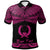 Pohnpei Custom Polo Shirt Polynesian Tattoo Pink Version Unisex Pink - Polynesian Pride