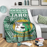 Liahona High School Premium Blanket Tonga Pattern LT4 - Polynesian Pride