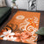 American Samoa Area Rug - American Samoa Spirit Orange - Polynesian Pride