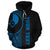 Yap Polynesian Custom Hoodie Blue Line - Polynesian Pride