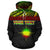 Marshall Islands Polynesian Custom Hoodie Reggae - Polynesian Pride