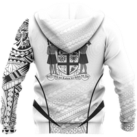 Fiji Hoodie Fiji Flag Polynesian Tattoo Special - Polynesian Pride
