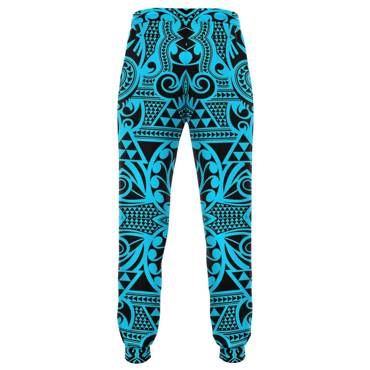 Polynesian Kakau Turtle Blue Joggers - Polynesian Pride