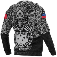 Samoa Polynesian Hoodie (Zip up) Pride of Samoa - Polynesian Pride