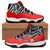 Kolisi Tonga Sneaker J.11 Style No.8 LT6 Red - Polynesian Pride