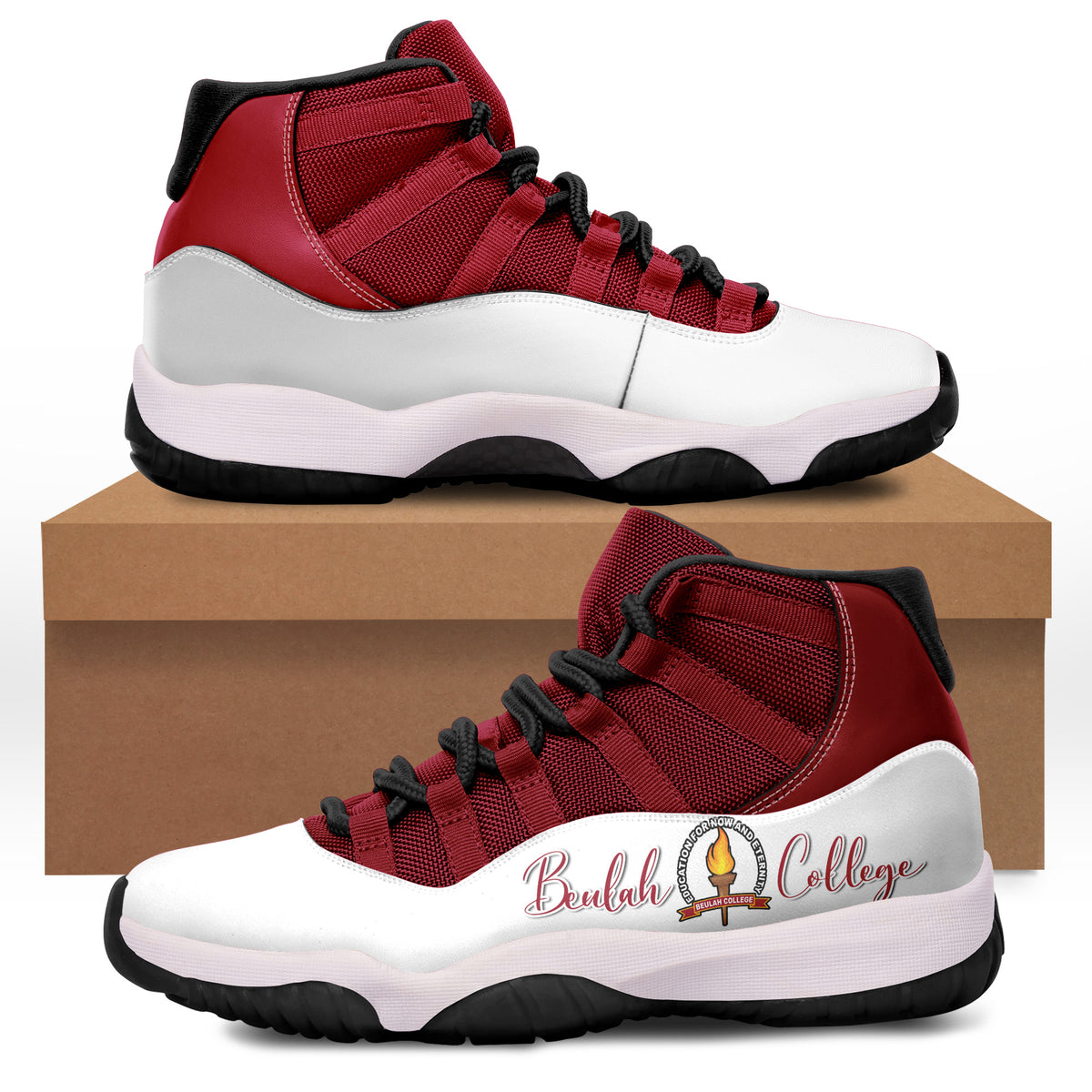 Tonga Beulah College Sneaker J.11 Style No.4 LT6 Red - Polynesian Pride