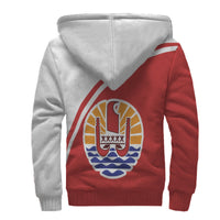 Tahiti Sherpa Hoodie - Curve Version - Polynesian Pride