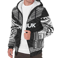 Chuuk Sherpa Hoodie - Polynesian Chief Black Version - Polynesian Pride