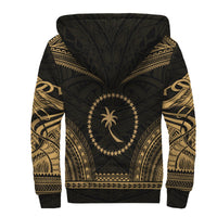 Chuuk Sherpa Hoodie - Polynesian Chief Gold Version - Polynesian Pride