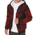 Norfolk Island Sherpa Hoodie - Polynesian Chief Red Version - Polynesian Pride