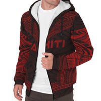 Tahiti Sherpa Hoodie - Polynesian Chief Red Version - Polynesian Pride