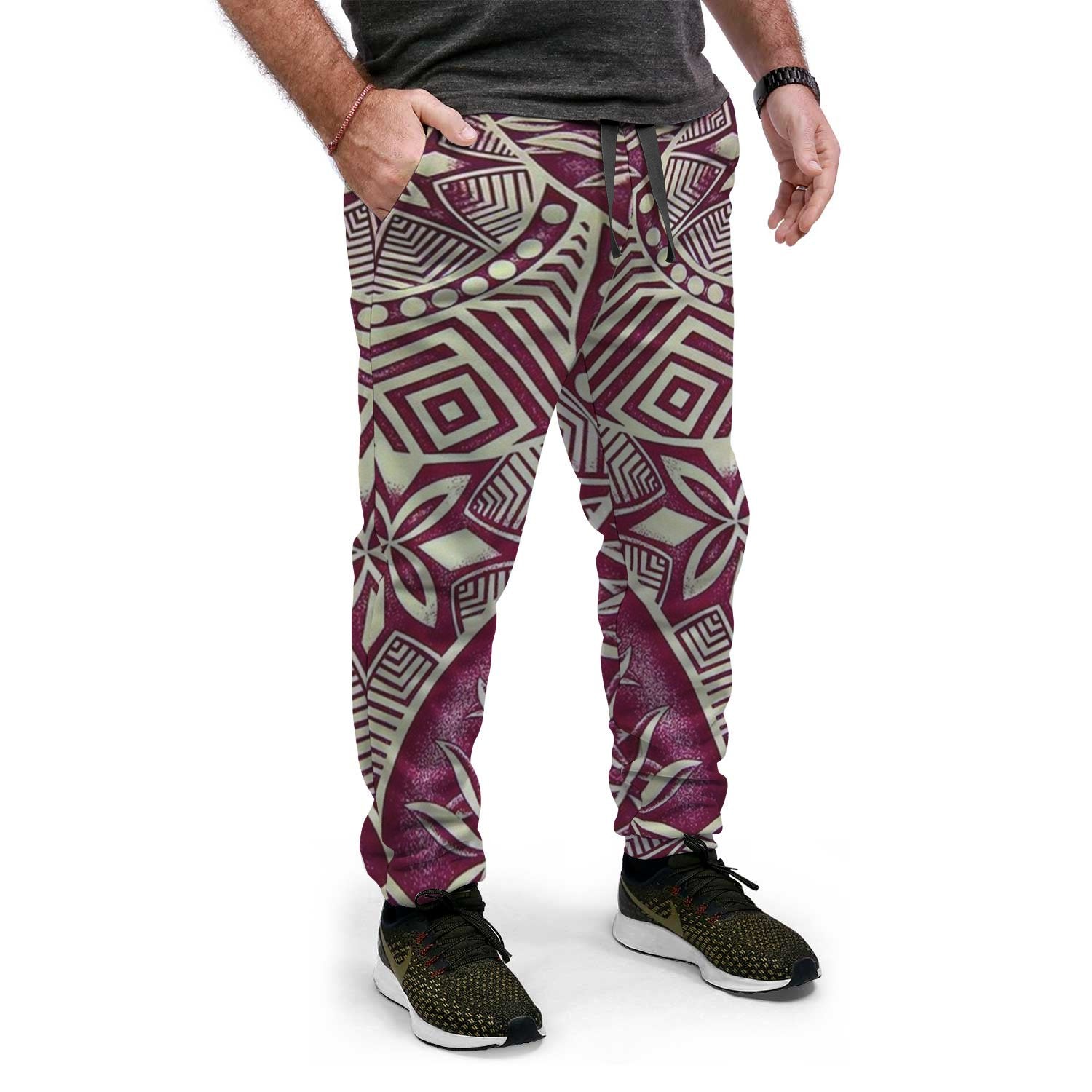 Polynesian Sweatpant 45 Unisex White - Polynesian Pride