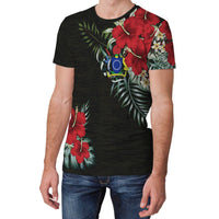 Cook Islands T Shirt Hibiscus (Men/Women) - Polynesian Pride