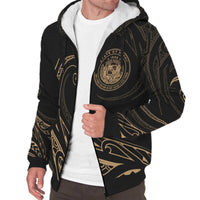 Hawaii Sherpa Hoodie - Frida Style - Gold - Polynesian Pride