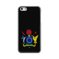 Cook Islands Phone Case - Coat of Arm Map iPhone 5s One Size Black - Polynesian Pride