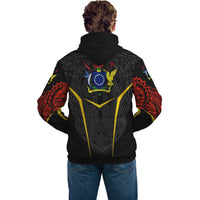 Cook Islands Unisex Hoodie Tribal Style - Polynesian Pride