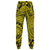 Polynesian Maori Lauhala Yellow Joggers - Polynesian Pride