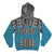 Fiji Tapa Polynesian Front Pocket Hoodie - Polynesian Pride