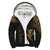 Polynesian Hawaii Personalised Custom Sherpa Hoodie - Curve Gold Gold - Polynesian Pride