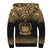 Samoa Personalised Custom Polynesian Sherpa Hoodie - Fog Gold - Polynesian Pride