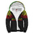 Guam Personalised Custom Polynesian Sherpa Hoodie - Horizontal Reggae Reggae - Polynesian Pride