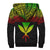 Polynesian Hawaii Personalised Custom Sherpa Hoodie - Horizontal Reggae - Polynesian Pride