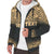 Tahiti (French Polynesia) Polynesian Personalised Custom Sherpa Hoodie - Gold Fog - Polynesian Pride