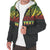 Tahiti (French Polynesia) Polynesian Personalised Custom Sherpa Hoodie - Reggae Horizontal - Polynesian Pride