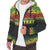 Fiji Polynesian Personalised Custom Sherpa Hoodie - Reggae Fog - Polynesian Pride