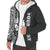 Tonga Personalised Custom Polynesian Sherpa Hoodie - Black Line - Polynesian Pride