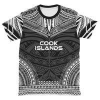 Cook Islands T Shirt Polynesian Polynesian Chief Black Version - Polynesian Pride