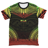 Fiji T Shirt Fijian Polynesian Chief Reggae Version - Polynesian Pride
