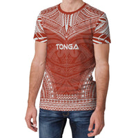 Tonga T Shirt Tonga Polynesian Chief Red Version - Polynesian Pride