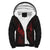 Tonga Polynesian All Over Sherpa Hoodie - Red Tribal Pattern Black - Red - Polynesian Pride