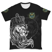 Cook Islands T Shirt Lion with Crown (Womens/Mens) - Polynesian Pride