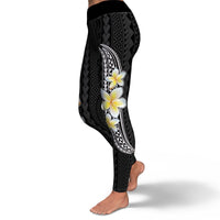 Polynesian Legging - Polynesian And Plumeria Legging NN0 - Polynesian Pride